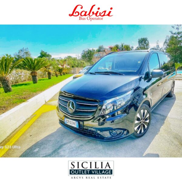 SICILIA OUTLET SHOPPING IN LUXURY VAN - PARTENZA E RILASCIO NEGLI HOTELS DI PALERMO AND CEFALù